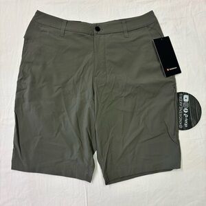 Lululemon Commission Golf Short 10" GRSG Gray Sage Green Men's Waist Size 32